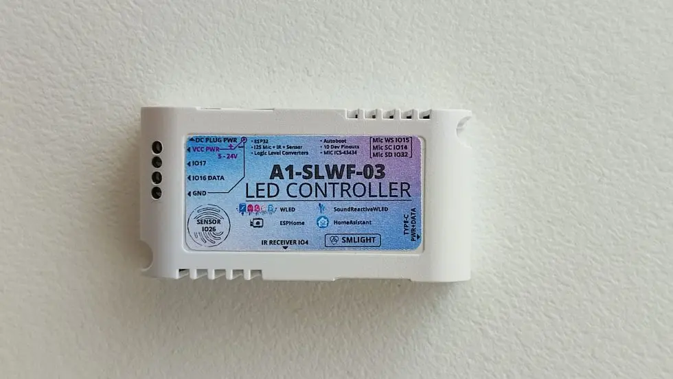 A1-SLWF-03 WLED SOUND REACTIVE LED CONTROLLER