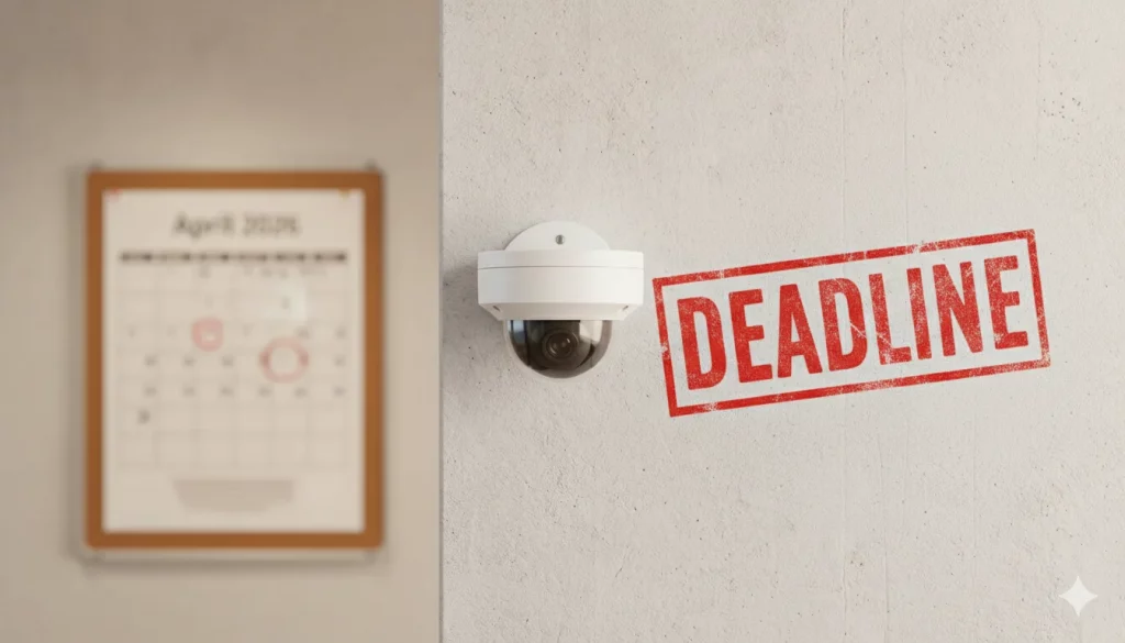 STQC Certification Deadline April 2026: Is Your CCTV System Compliant?