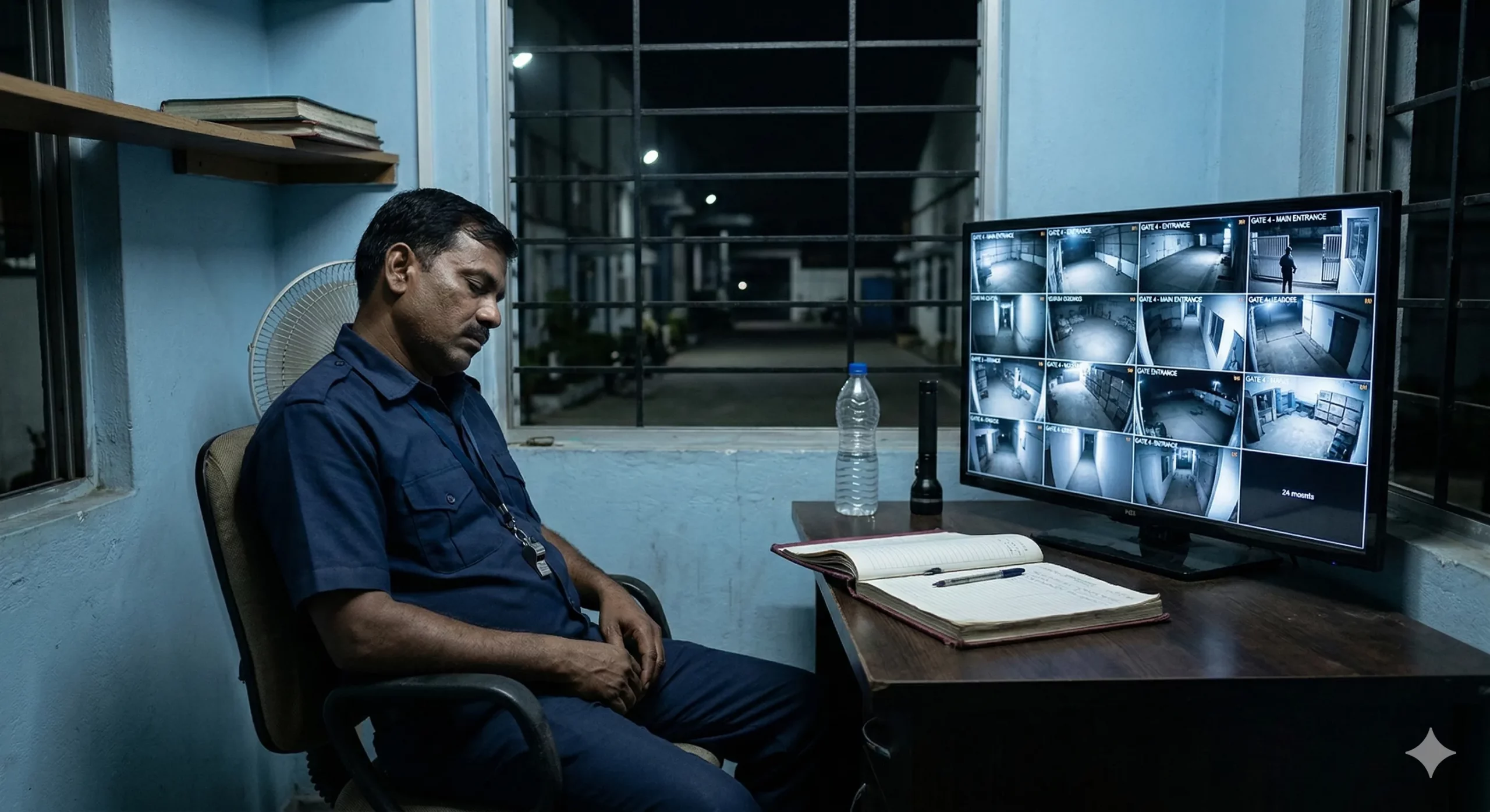 Your Security Guard Is Sitting in Front of CCTV Screens. Here’s Why That’s Not Enough.