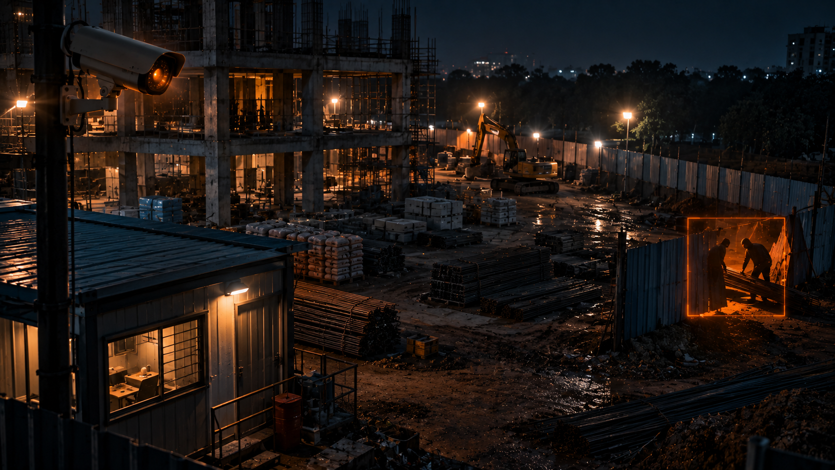 Construction Site Security: Protecting Equipment and Material Overnight